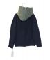 sacai (サカイ) Wool Knit Hoodie ネイビー サイズ:1 未使用品：40000円