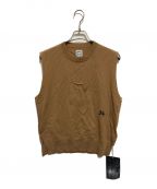 SUNSEAサンシー）の古着「22A54 Cashmere Pocket Vest」｜キャメル