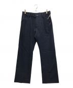 SUNSEAサンシー）の古着「20A49 N.M THICKENED TEKETEKE PANTS」｜ネイビー