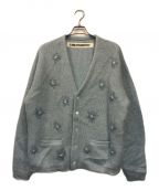 THRIFTWEARスリフトウェアー）の古着「FLEAMARKET CARDIGAN」｜サックスブルー