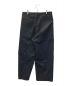 BLURHMS (ブラームス) Wool Mohair Super Wide Slacks BHS23F010Mo ダークネイビー サイズ:3：25000円