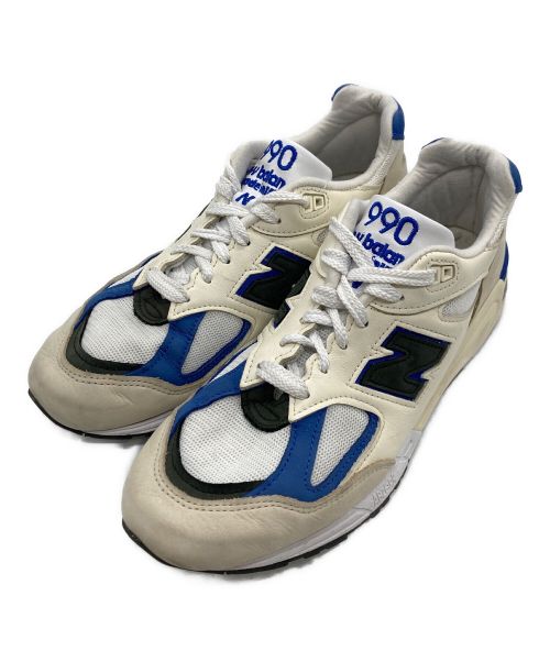 NEW BALANCE（ニューバランス）NEW BALANCE (ニューバランス) M990WB2 ホワイト サイズ:27cmの古着・服飾アイテム