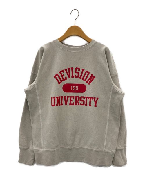 STAMMBAUM（シュタンバウム）STAMMBAUM (シュタンバウム) DEVISION CREW NECK SWEAT ベージュ サイズ:Fの古着・服飾アイテム