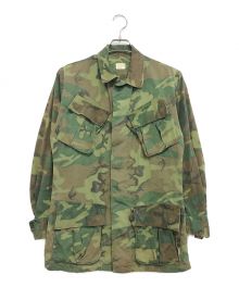 VINTAGE MILITARY（ヴィンテージ ミリタリー）の古着「70'sジャングルファティーグジャケット US ARMY」｜グリーン