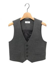 TIMELESS WOMEN（タイムレス ウーマン）の古着「FLANNNEL VEST」｜グレー