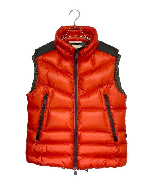 MONCLER GRENOBLE（モンクレール グルノーブル）MONCLER GRENOBLE (モンクレール グルノーブル) Kostemberg/ダウンベスト オレンジ サイズ:3の古着・服飾アイテム