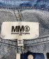 中古・古着 MM6 Maison Margiela (エムエムシックス メゾンマルジェラ) カットオフ加工デニムパンツ ブルー サイズ:40：15000円