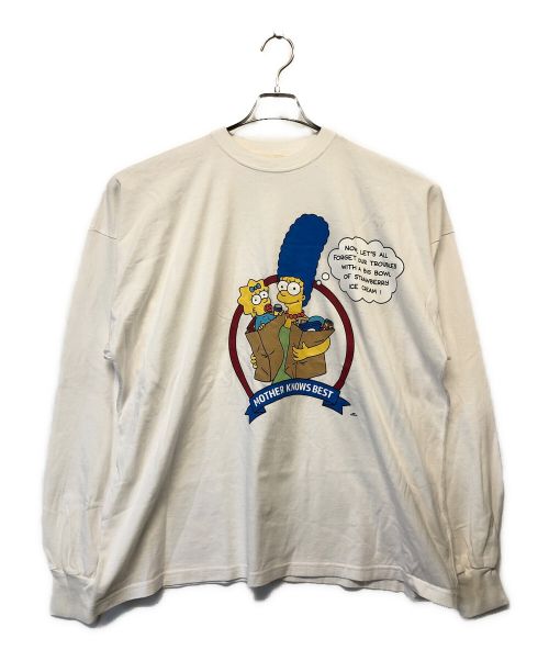 Oblada（オブラダ）Oblada (オブラダ) CINCH (シンチ) MARGE & MAGGIE LONG SLEEVE TEE ホワイト サイズ:SIZE Freeの古着・服飾アイテム