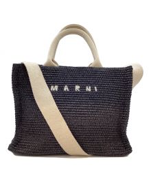 MARNI（マルニ）の古着「2WAYカゴバッグ」｜ブラック