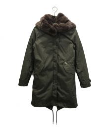 WOOLRICH（ウールリッチ）の古着「ライナー付モッズコート」｜オリーブ