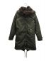 WOOLRICH（ウールリッチ）の古着「ライナー付モッズコート」｜オリーブ