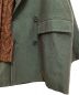 中古・古着 KOLOR (カラー) rakid herringbone docking coat　（ラギットヘリンボーンドッキングコート） グリーン サイズ:1：60000円