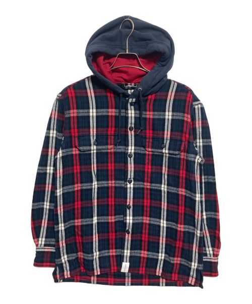 DESCENDANT（ディセンダント）DESCENDANT (ディセンダント) STONER HOODED LS SHIRT ネイビー サイズ:1の古着・服飾アイテム