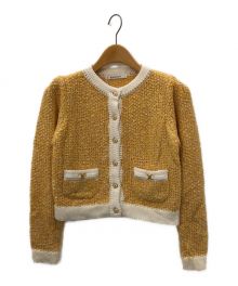 Estella.K（エステラケー）の古着「Mona Cardigan」｜イエロー