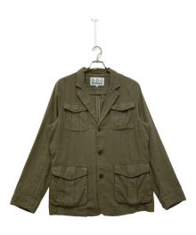 Barbour（バブアー）の古着「リネンサファリジャケット」｜オリーブ