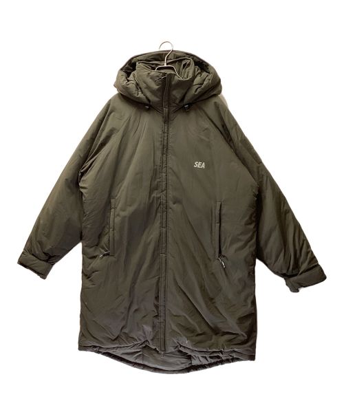 WIND AND SEA（ウィンド アンド シー）WIND AND SEA (ウィンド アンド シー) WILD THINGS (ワイルドシングス) READY PARKA /レディパーカー カーキ サイズ:Mの古着・服飾アイテム