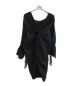 muller of yoshiokubo (ミュラーオブヨシオクボ) Back twist dress ブラック サイズ:38：3980円