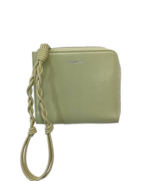 JIL SANDER（ジルサンダー）JIL SANDER (ジルサンダー) CREDIT CARD PURSE/クレジットカードパース ライトグリーンの古着・服飾アイテム