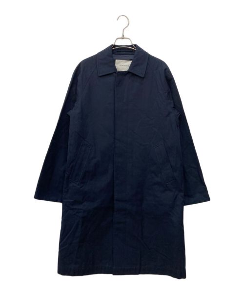 COHERENCE（コヒーレンス）COHERENCE (コヒーレンス) GABARDINEコットンカシミヤコート ネイビー サイズ:XSの古着・服飾アイテム