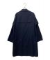 COHERENCE (コヒーレンス) GABARDINEコットンカシミヤコート ネイビー サイズ:XS：68000円