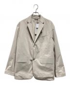 DESCENTE PAUSEデサントポーズ）の古着「2B TAILORED JACKET」｜ベージュ