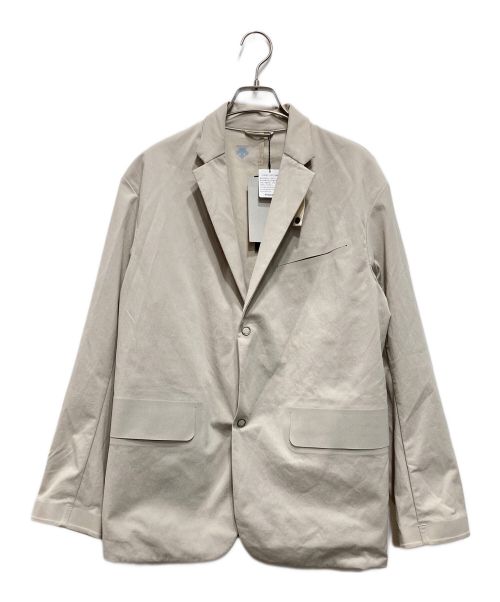 DESCENTE PAUSE（デサントポーズ）DESCENTE PAUSE (デサントポーズ) 2B TAILORED JACKET ベージュ サイズ:L 未使用品の古着・服飾アイテム