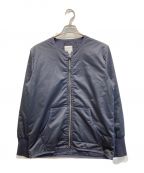 RE MADE IN TOKYO JAPANアールイーメイドイントウキョウジャパン）の古着「Thin Down Winter Blouson」｜ネイビー