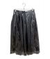 COMME des GARCONS（コムデギャルソン）の古着「Vinyl Layered Skirt （ビニールレイヤードスカート）」｜ブラック