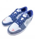 NIKE SBナイキエスビー）の古着「SB AIR JORDAN 1 LOW QS」｜MID NIGHT NAVY/METAL