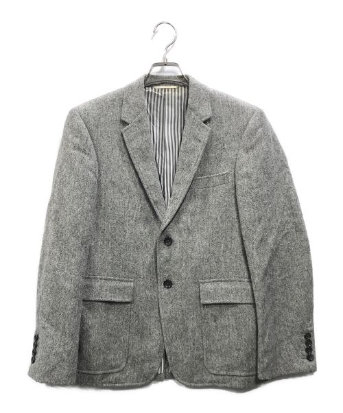 Thom Browne（トムブラウン）Thom Browne (トムブラウン) ツイードテーラードジャケット グレーの古着・服飾アイテム