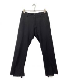 sulvam（サルバム）の古着「Classic slim pants」｜ブラック