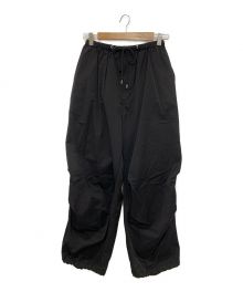 TODAYFUL（トゥデイフル）の古着「Boyfriend Nylon Pants」｜ブラック