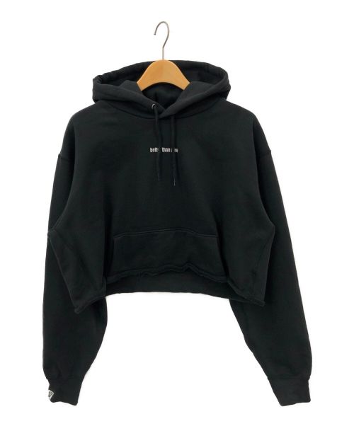 DEUXIEME CLASSE（ドゥーズィエム クラス）DEUXIEME CLASSE (ドゥーズィエム クラス) BTN Short Hoodie ブラック サイズ:-の古着・服飾アイテム