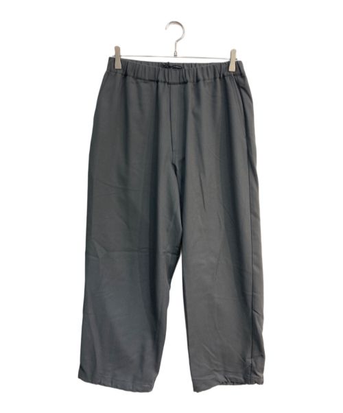 Graphpaper（グラフペーパー）Graphpaper (グラフペーパー) Stretch Kersey Track Pants　GM213-40220 グレー サイズ:1の古着・服飾アイテム