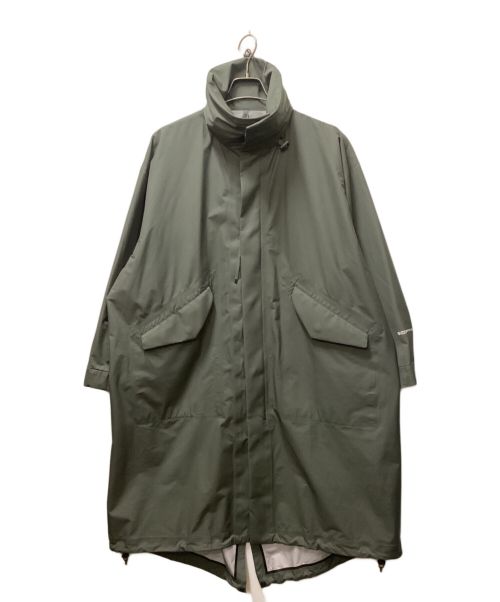 HYKE（ハイク）HYKE (ハイク) M-65 TYPE MODS COAT/ナイロンモッズコート グリーン サイズ:Sの古着・服飾アイテム