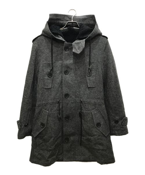 BURBERRY BLACK LABEL（バーバリーブラックレーベル）BURBERRY BLACK LABEL (バーバリーブラックレーベル) ライナー付きコート グレー サイズ:Mの古着・服飾アイテム