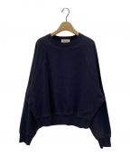 INSCRIREアンスクリア）の古着「Dolman Sleeve Sweat Shirt」｜ネイビー