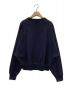 INSCRIRE (アンスクリア) Dolman Sleeve Sweat Shirt ネイビー サイズ:M：13000円