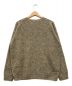 Harley of SCOTLAND (ハーレーオブスコットランド) SHETLAND WOOL CREW NECK SWEATER ベージュ サイズ:44：7000円