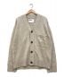 MHL（エムエイチエル）の古着「WOOL ALPACA LINEN CARDIGAN」｜ベージュ