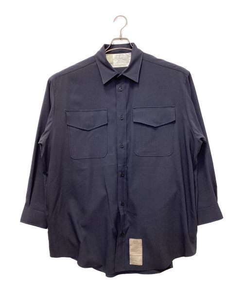 N.HOOLYWOOD（エヌ ハリウッド）N.HOOLYWOOD (エヌ ハリウッド) CPO SHIRT ネイビー サイズ:38の古着・服飾アイテム