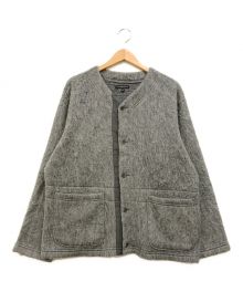 Engineered Garments（エンジニアド ガーメンツ）の古着「Crewneck Cardigan」｜グレー