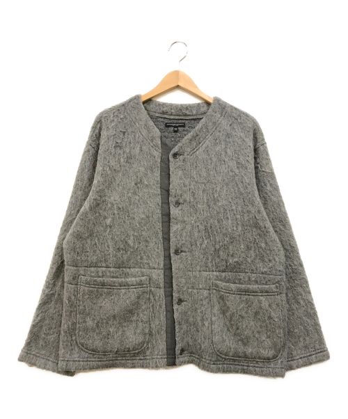 Engineered Garments（エンジニアド ガーメンツ）Engineered Garments (エンジニアド ガーメンツ) Crewneck Cardigan グレー サイズ:XSの古着・服飾アイテム