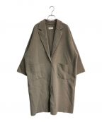 evam evaエヴァムエヴァ）の古着「tailored coat　E223T160」｜ベージュ