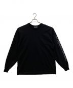 GOD SELECTION XXXゴッドセレクショントリプルエックス）の古着「LONG SLEEVE T-SHIRT」｜ブラック