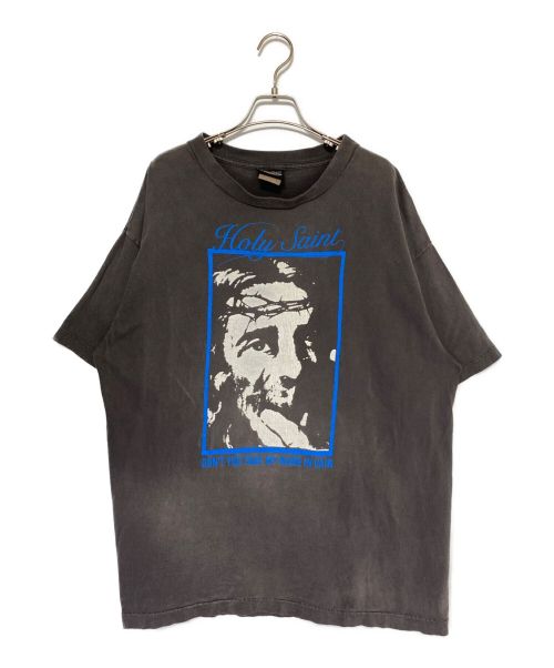 SAINT MICHAEL（セントマイケル）SAINT MICHAEL (セントマイケル) SS TEE/HOLY SAINT ブラック サイズ:XLの古着・服飾アイテム