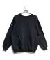 DESCENDANT (ディセンダント) PE CREW NECK ブラック サイズ:1：10000円