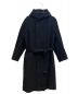 REGULATION Yohji Yamamoto（レギュレーションヨウジヤマモト）の古着「15AW Wool Hooded Coat（ウールフーデッドコート）」｜ブラック