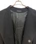 中古・古着 REGULATION Yohji Yamamoto (レギュレーションヨウジヤマモト) 15AW Wool Hooded Coat（ウールフーデッドコート） ブラック サイズ:1：35000円