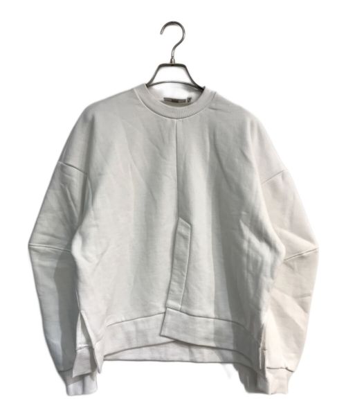 nagonstans（ナゴンスタンス）nagonstans (ナゴンスタンス) front vents pullover　470GA480-1240 ホワイト サイズ:Mの古着・服飾アイテム